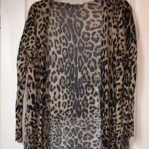 Cheetah cardigan